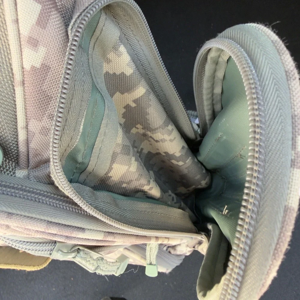 U.S. Army National Guard Digital Camo Tactical Backpack Grey Size Large